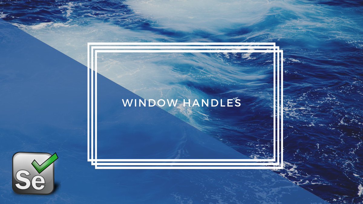 dumbitdude's tweet image. Learn about #windowhandles here: wp.me/p8bUOO-NB

#GetWindowHandles #GetWindowHandle #Selenium #SeleniumTutorials #HowToSwitchToANewWindowInSelenium #WindowHandlesInSelenium