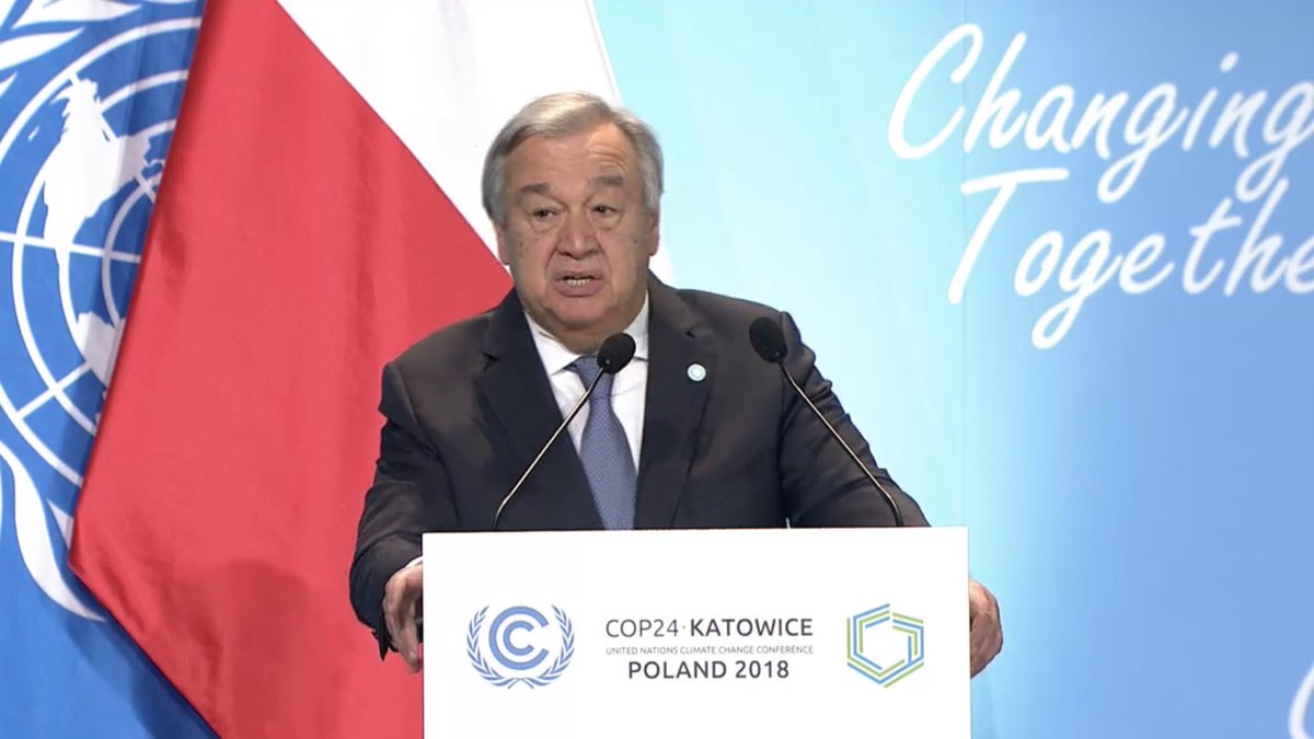 Connect4Climate's tweet photo. #Climate change is running faster than we are and we must catch up sooner rather than later before it is too late. -@antonioguterres #COP24 #Talanoa4Ambition #ClimateSction #StepUp2018
“#ClimateAction offers a compelling path to transform our world for the better.” https://t.co/3Mc0fxAI05