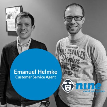 nine_ch's tweet photo. Wieder ein neuer #9ner im Team! Emanuel wird sich mit Herzblut um unsere Kundenanfragen kümmern. 👍 Herzlich willkommen und einen erfolgreichen Start, lieber Emanuel!💪🙌 #ninejobs #techjobs https://t.co/sLboWPcqCJ