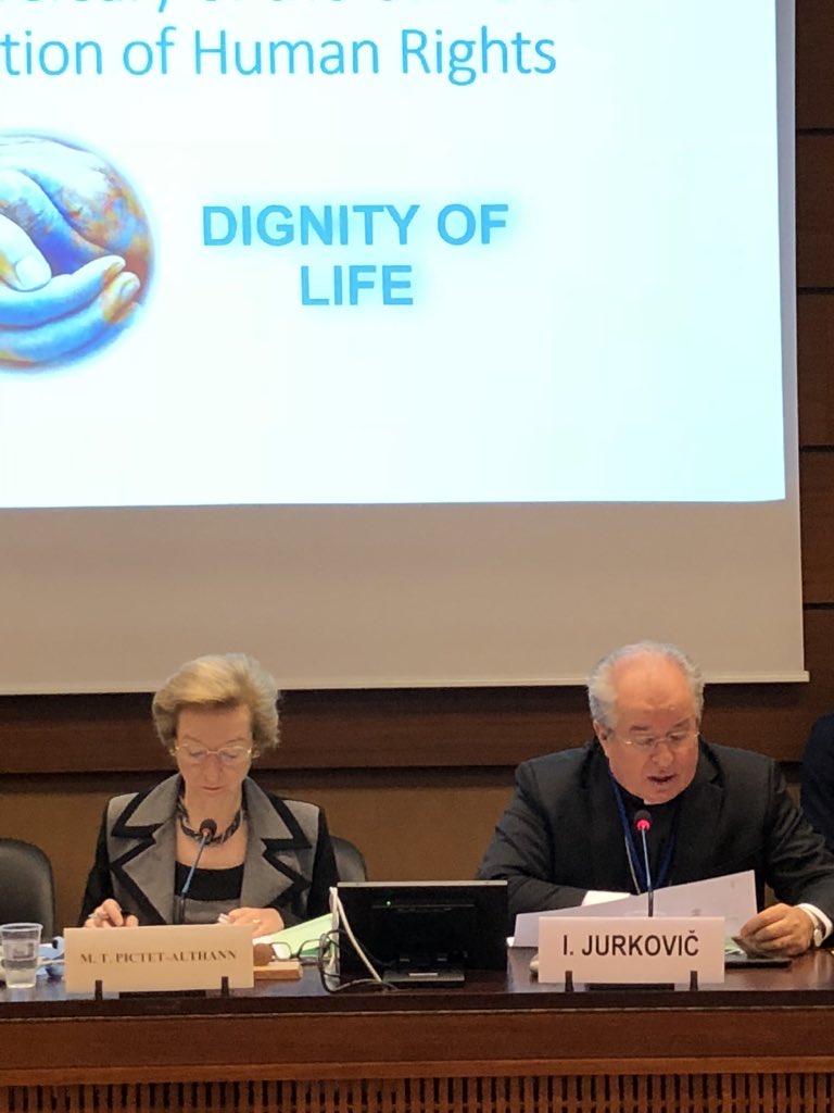 Order_UNOG's tweet photo. Ambassador Marie-Thérèse Pictet-Althann @Order_UNOG is moderating the first panel: Universality of the #UDHR and it’s challenges https://t.co/afADKW4wAq
