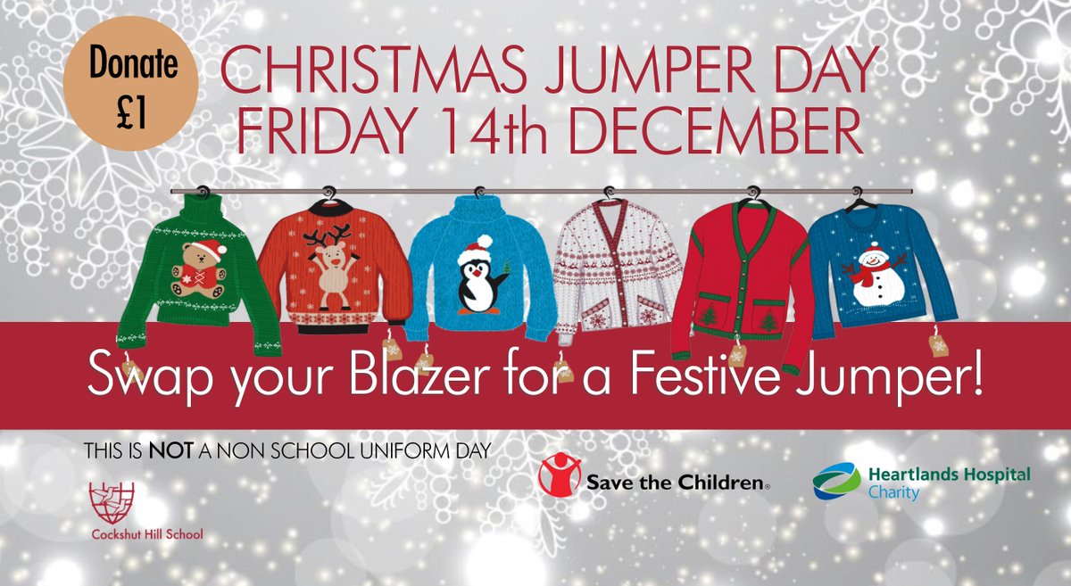 .<a href="/CockshutHillSch/">Cockshut Hill School</a> Christmas Jumper Day 2018! #ChristmasJumperDay