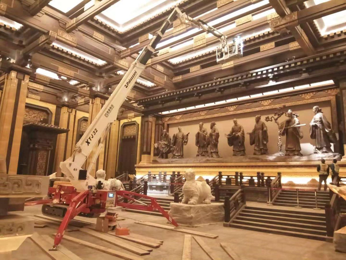 PalazzaniSpA's tweet photo. One Palazzani Spider Lift XTJ 32 to build Hangzhong Xinhan New District Culture Museum, in China
#wearepalazani #china #palazzani #ragno #spider #spiderlift #32m #workingheight #aerialworking #maintenance #construction
https://t.co/7wU5sQMbLX https://t.co/7kWydEtYk1