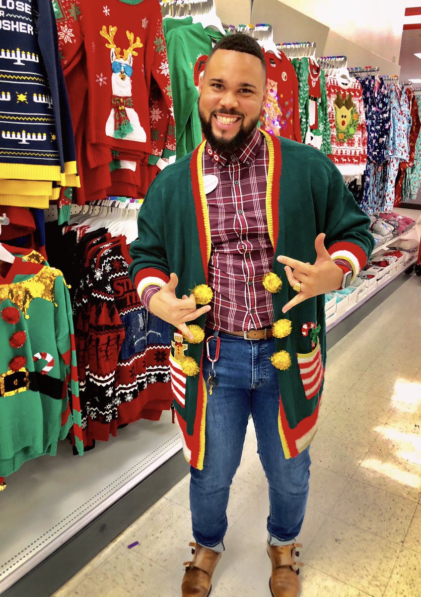 That excitement you get when you hear about  40% off Ugly Christmas sweaters !!! #HolidayDomination #ChristmasChronicles #T2850 #cartwheel #itsaholiday #D423 <a href="/Vibe_tastical/">Jason stocchetti</a> <a href="/eglotch/">Liz Glotch</a> <a href="/Jesse_NER/">Jesse</a>