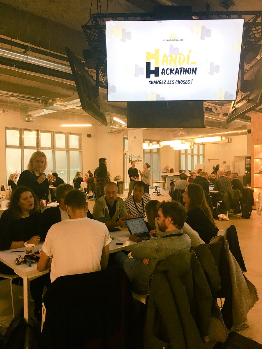 Diversidees's tweet photo. Top chrono ! Le #Handihackathon Publicis est lancé !
@Sapient_FR 
@PublicisMediaFr 
@PublicisHealth 
#Publiciscommunications https://t.co/XQGiGehOFC