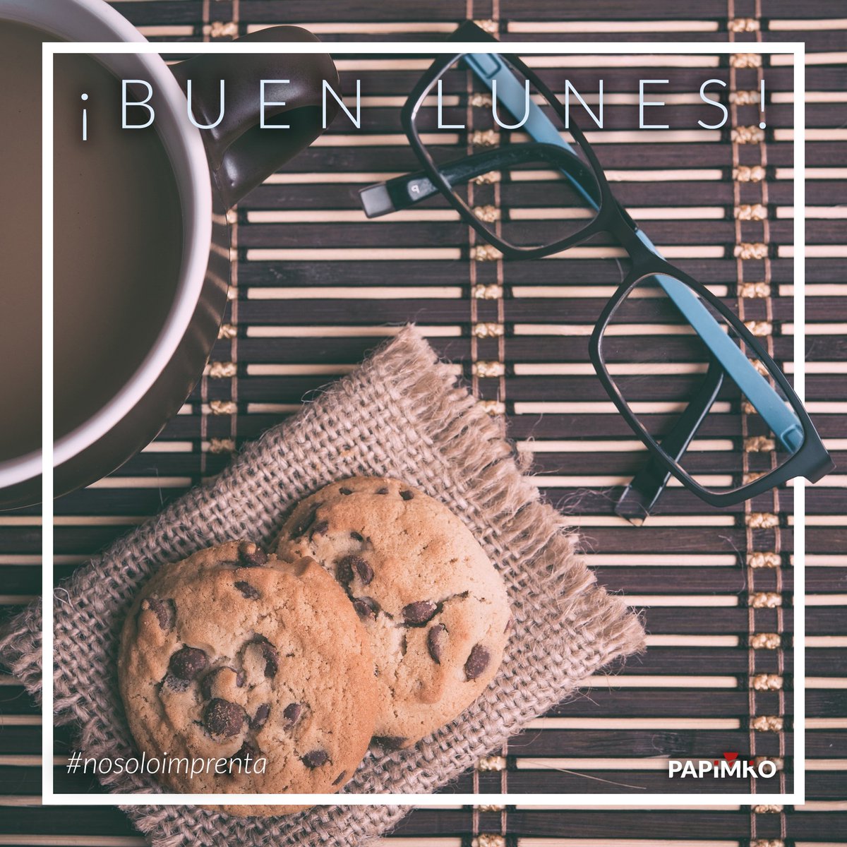 papimko's tweet photo. ☕ ¡Buen LUNES! 🌞
¿Qué tal se plantea la semana?
Nosotros venimos con las pilas cargadas y la mente llena de ideas
🔻 https://t.co/3NK7cIoA59 🔻
#nosoloimprenta #FelizLunes #CiudadReal https://t.co/w9Fh2tRcA7