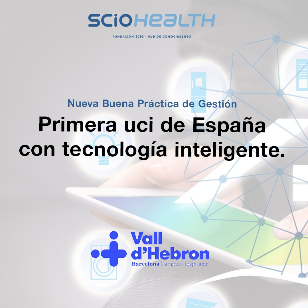 FundacionScio's tweet photo. Del hospital @vallhebron nos envían una #BPG muy interesante: la primera uci con tecnología inteligente de ESP. Mejoró la monitorización y la seguridad de los pacientes ¿Quieres saber cómo?😃👇¡Gracias!💙
#FuncaciónSCIO #SCIO #SCIOhealth #Buenasprácticas 
https://t.co/YTH5Jp2PXc https://t.co/Zs11cWT6hk