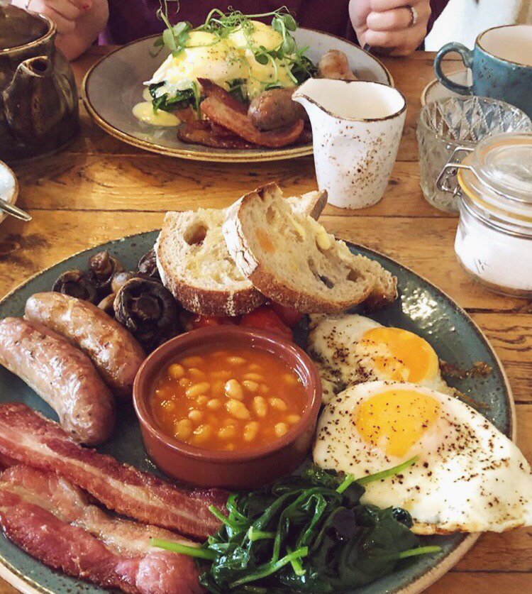 bottleandthyme's tweet photo. One of our favourite customer photos from the weekend! 🍳🥓☕️ Open from 9am every day this week for brunching, lunching and coffee. #bottleandthyme #chesterfield #breakfast #brunch #lunch #coffee https://t.co/c2iSybGERB