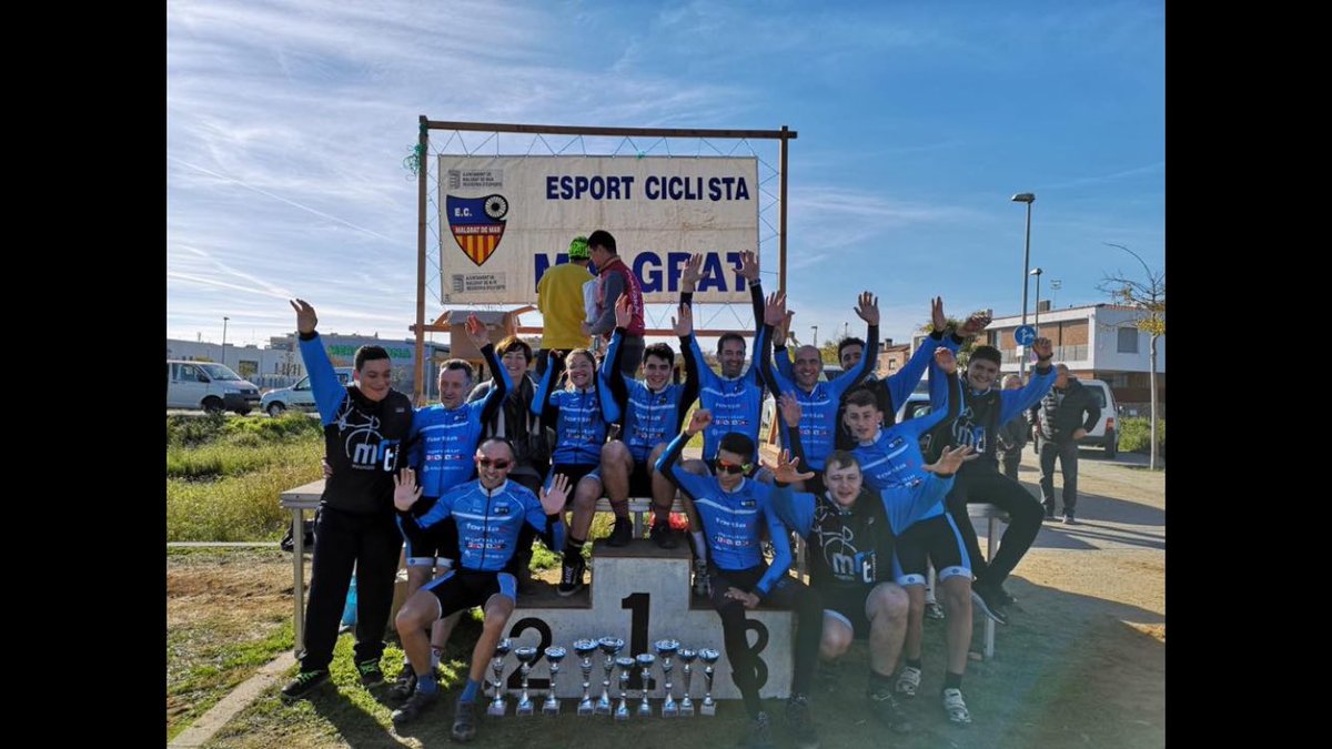 Fantàstic dia el d’ahir amb la celebració de les 2h de resistència BTT de Malgrat, 2 podis i 2 copes. EXIT TOTAL! Felicitar a l’organització que cada any milloren facebook.com/pg/MRTCyclingC…