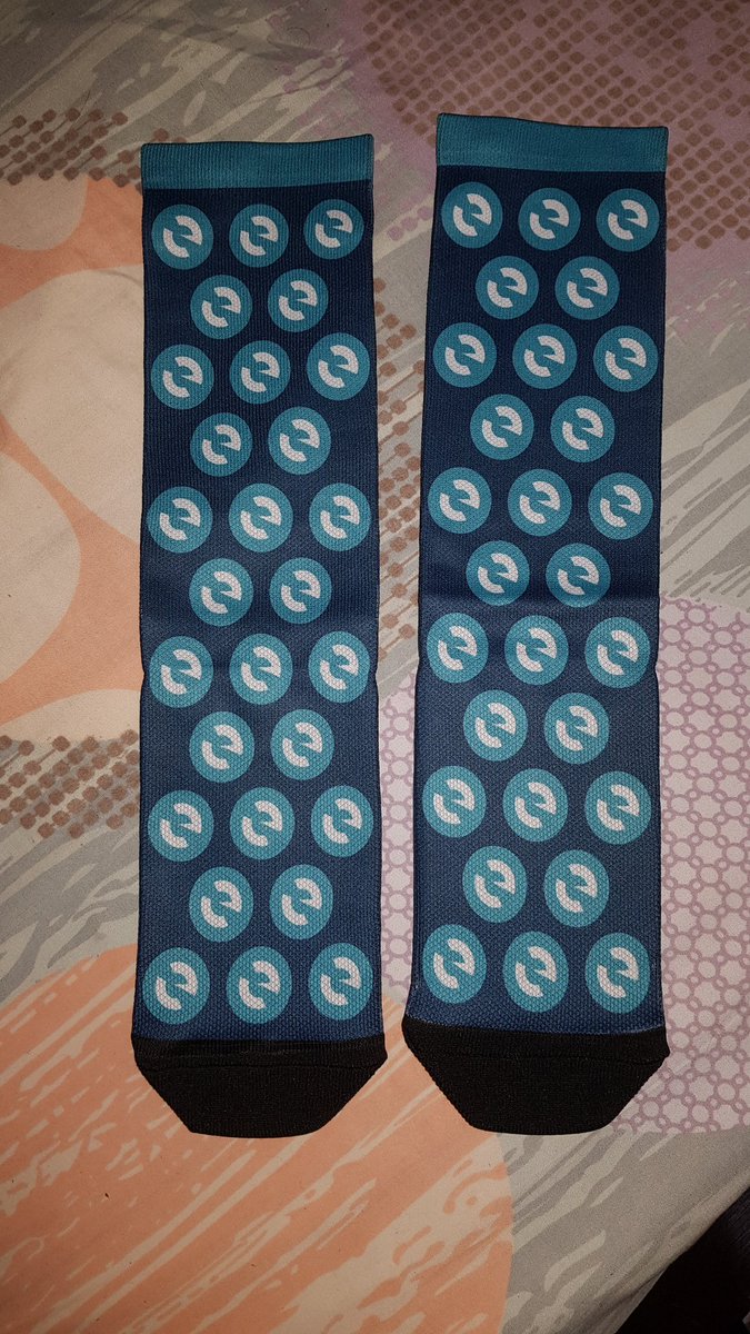 WolfOfXBT's tweet photo. Awesome socks are awesome. 

Thank you @myetherwallet 

#MEWTeam #MEWForce #MEW https://t.co/A5nwOgOXqI