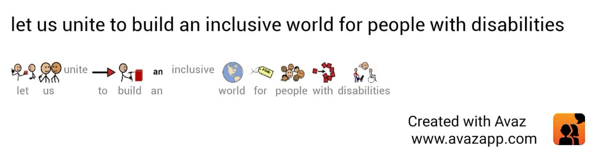 avazapp's tweet photo. Avaz is observing International Day of Persons with Disabilities along with millions of other allies across the world. 

#InternationalDayofPersonswithDisabilities #WorldDisabilityDay #Inclusion #Ally #AAC #December03 #Autism #Avaz #UN #2018 #Equality #empowering https://t.co/8LU0a4iVbM