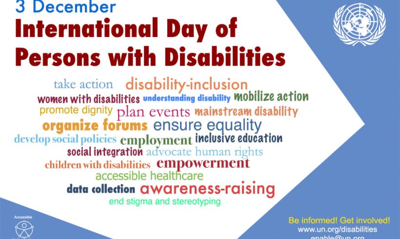 DAFNReady's tweet photo. Dec. 3rd is International Day of Persons with Disabilities, the United Nations established it in 1992 with the aim of promoting empowerment, and helping to create real opportunities for people with disabilities. #DAFN 
#elderly #disabled #chronicillness #veterans https://t.co/upDpCwNGME