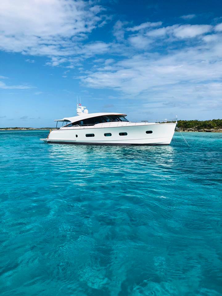 SF_yachts's tweet photo. The new Belize 66 builds on the heritage, of a luxury motor yacht that evokes the styles of a classic era of yachting, of gleaming hand-crafted interiors and, most importantly, of individuality. Call the SF Yachts Team to discover it all. > +971557908450 https://t.co/Y0J1AOF65h