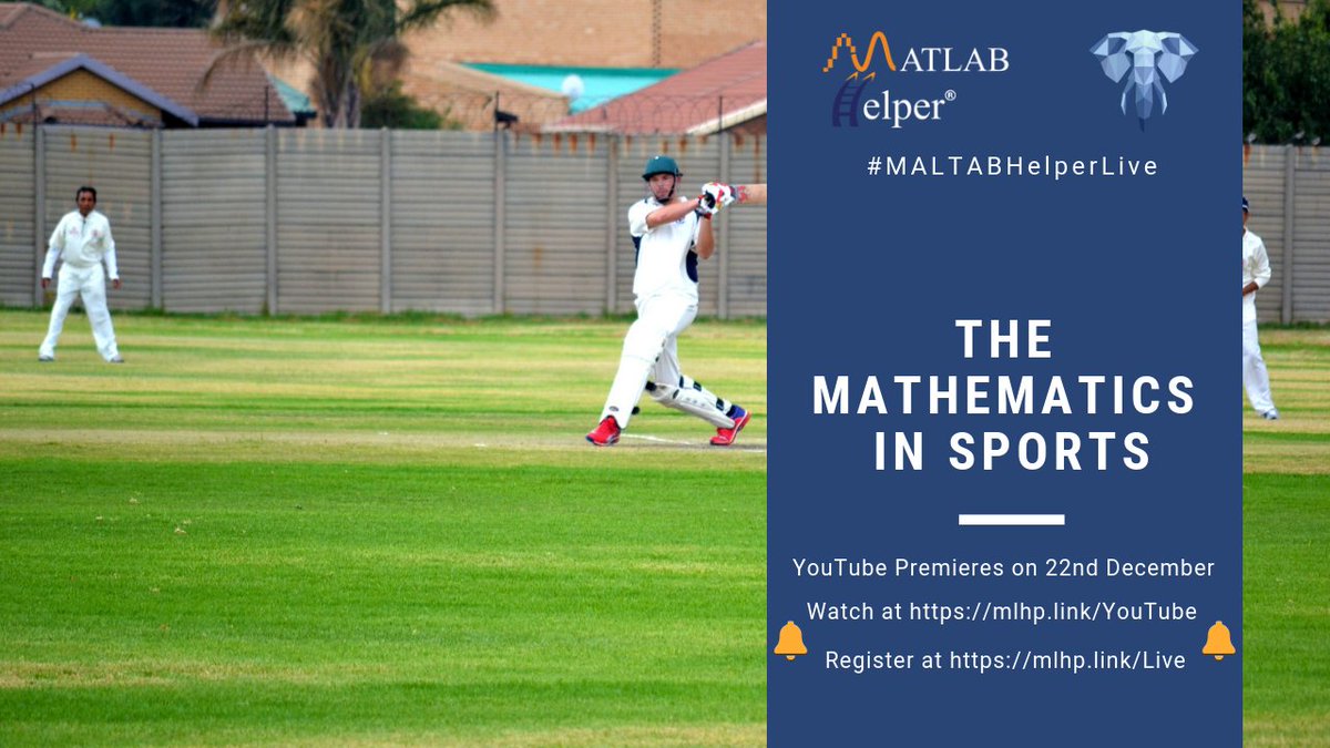 MATLABHelper's tweet photo. MATH is fun and so does MATLAB. Get ready for our YouTube Premiers with Airavath Foundation on National Mathematics Day. Visit https://t.co/XAA7CHpq06 and register for the event #MATLABHelperLive #Airavath https://t.co/gJ42QgL0cY