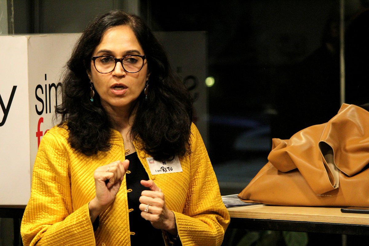 simply_fest's tweet photo. SimplyFest's session on 30th November was yet another intriguing and insightful discussion on the Digital ecosystem.
Our storyteller, @kapur_ritu , Co-founder and CEO of @TheQuint, had some great experiences, thoughts and words of wisdom to share. https://t.co/At3rbyHcll
