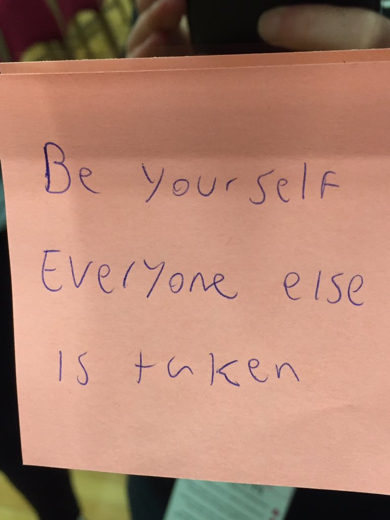 DubLesbianLine's tweet photo. At the end of the Lesbian Safe Space at Pink Training we asked everyone to write a positive message on a post it and hung them up for everyone to read. Our message this weekend was to encourage and empower each other.
#pinktraining18
#LGBT
#lesbian https://t.co/d5wnqeR9c8