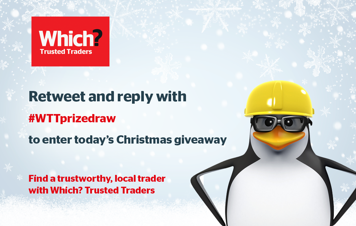 WhichTraders's tweet photo. 🎁 It's Christmas prize draw day 1!

Retweet + reply with #WTTprizedraw to enter! We'll send the winner a DM – so make sure you're following!

👷 Find a W? TT: https://t.co/a0norO9eqW  
🐧 Ts&amp;Cs: https://t.co/ftdzEvG0P9 https://t.co/wjfdwxsuhI