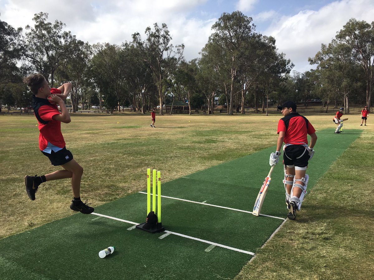 TerraceCricket's tweet photo. Finals time for the years 9-11. Barrett and Tracey playing off in the big dance. #MateVMate #Bang #Howzat https://t.co/JbayPBmM8C