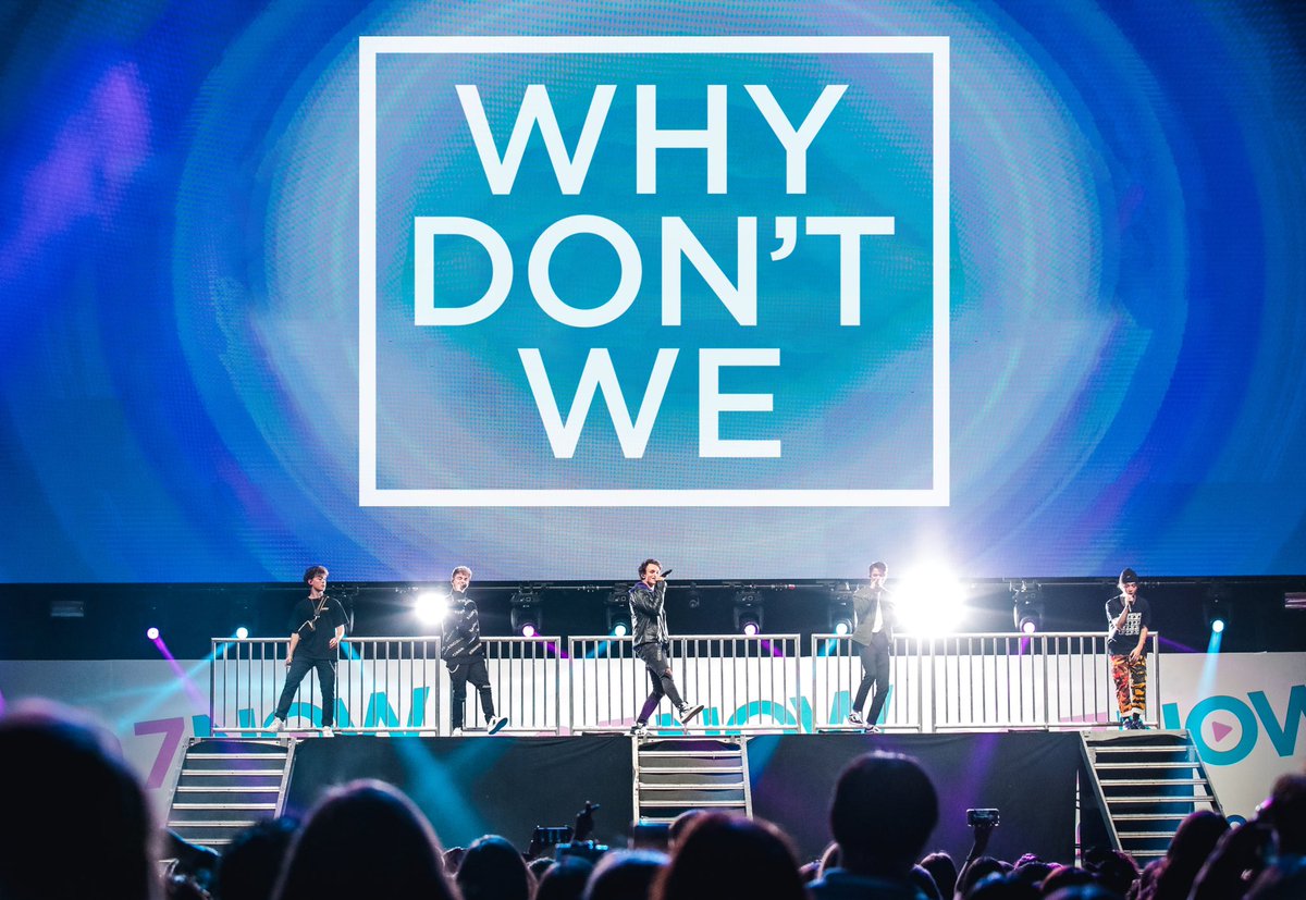 whydontwemusic's tweet photo. our first show ever to last night 😅 https://t.co/nWyvFu55sD