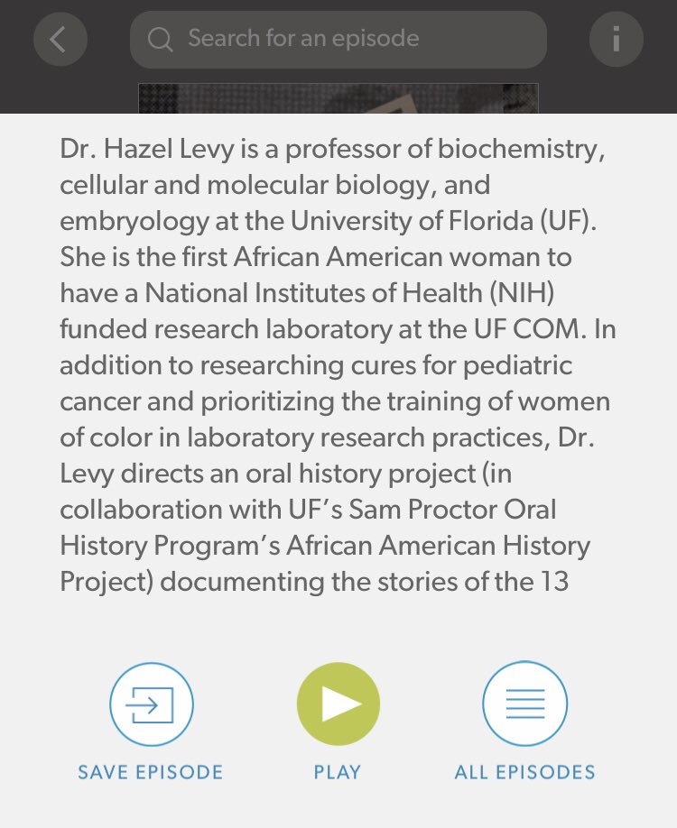 Dr Hazel Levy is a professor of biochemistry
