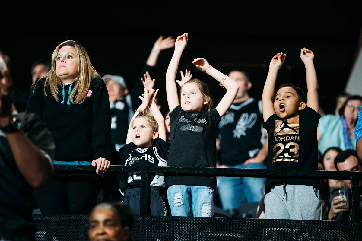 San Antonio Spurs (@spurs) on Twitter photo 2018-12-03 05:51:03 Our Spurs Fam helped bring home the win tonight! π See you back at the @attcenter Friday. Our Spurs Fam helped bring home the win tonight! π See you back at the @attcenter Friday.