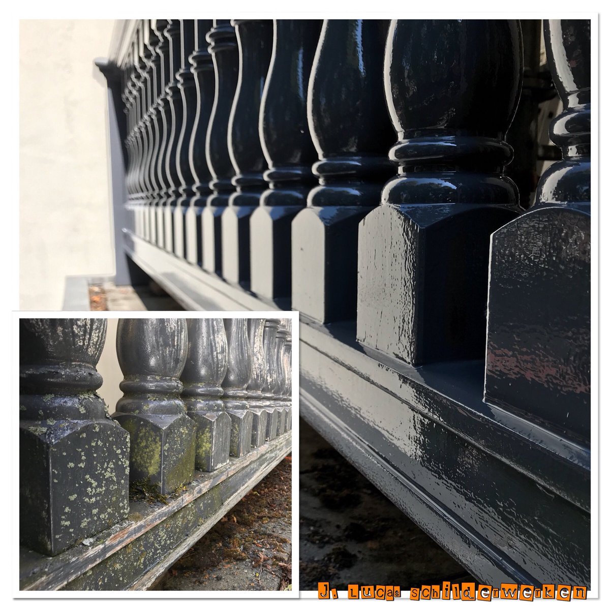 Al het houtwerk hebben wij goed behandeld.