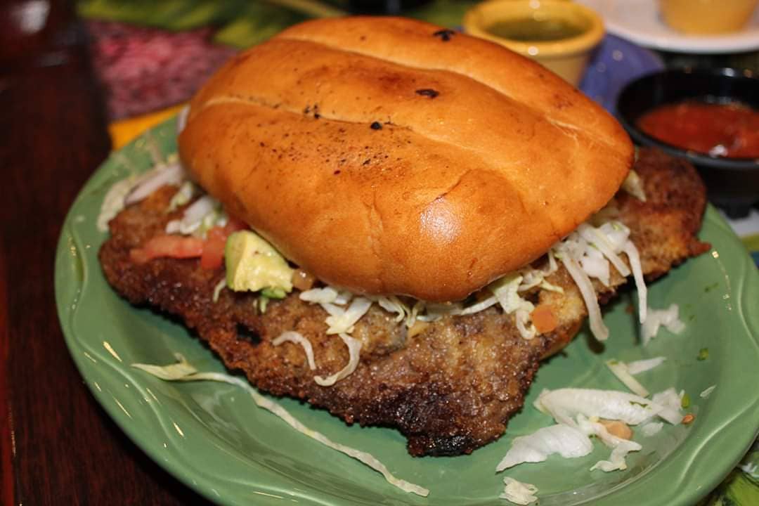 VIVAMASFOOD's tweet photo. One of our favorites... #TORTAS ! 
#MILANEZA (steak or chicken), #HamNCheese , #Chorizo , or #Carnitas !!!😲🤤😆 @VIVAMASFOOD https://t.co/H1SpaDxPxQ