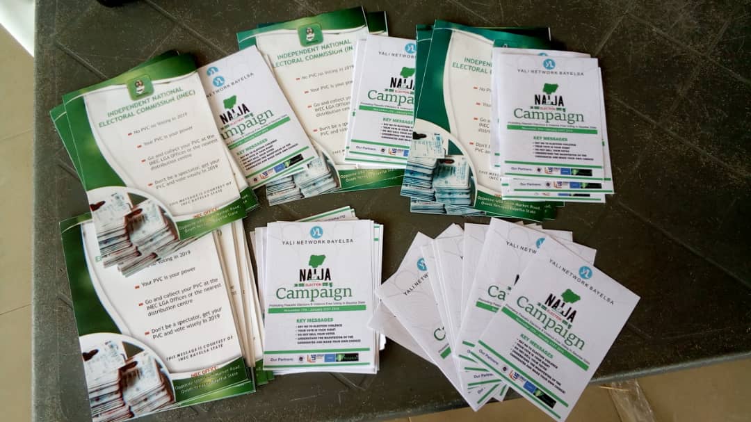 In partnership with the Independent National Electoral Commission,  we carried out the Naija Elections Campaign in Swali Market on Thursday last week.