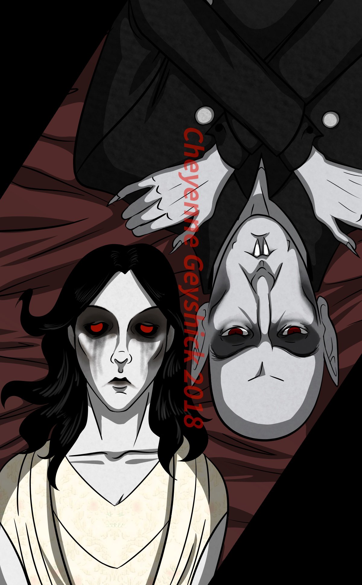 Slendrina x Nosferatu (NOSFERINA) by melobunny223456 on DeviantArt