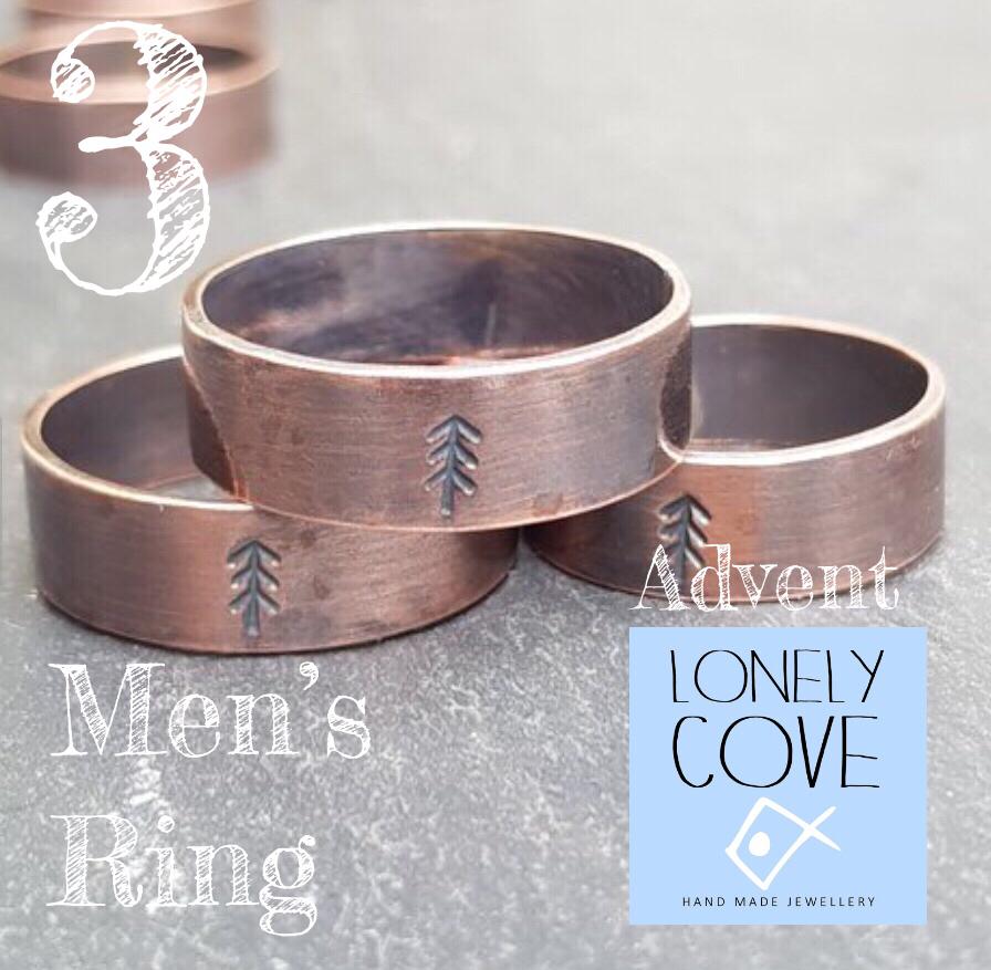 LonelyCove's tweet photo. ADVENT calendar 2018
Men's rustic tree copper ring
https://t.co/Fm5gkNfnL1
#adventcalendar #pinetree #shopindie #devonjewellery #christmasgifts #secretsantagift #christmasiscoming #smallbiz #womaninbiz #handmade #copperjewelry #copperrings #ringforhim #coppergifts https://t.co/9fKskKBf7L