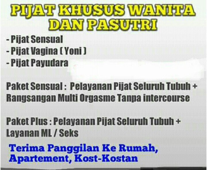 boy_pijit's tweet photo. Siapa lgi yg istrinya mau di pijit..minat dm..will semarang https://t.co/Wnrl8FGOgW