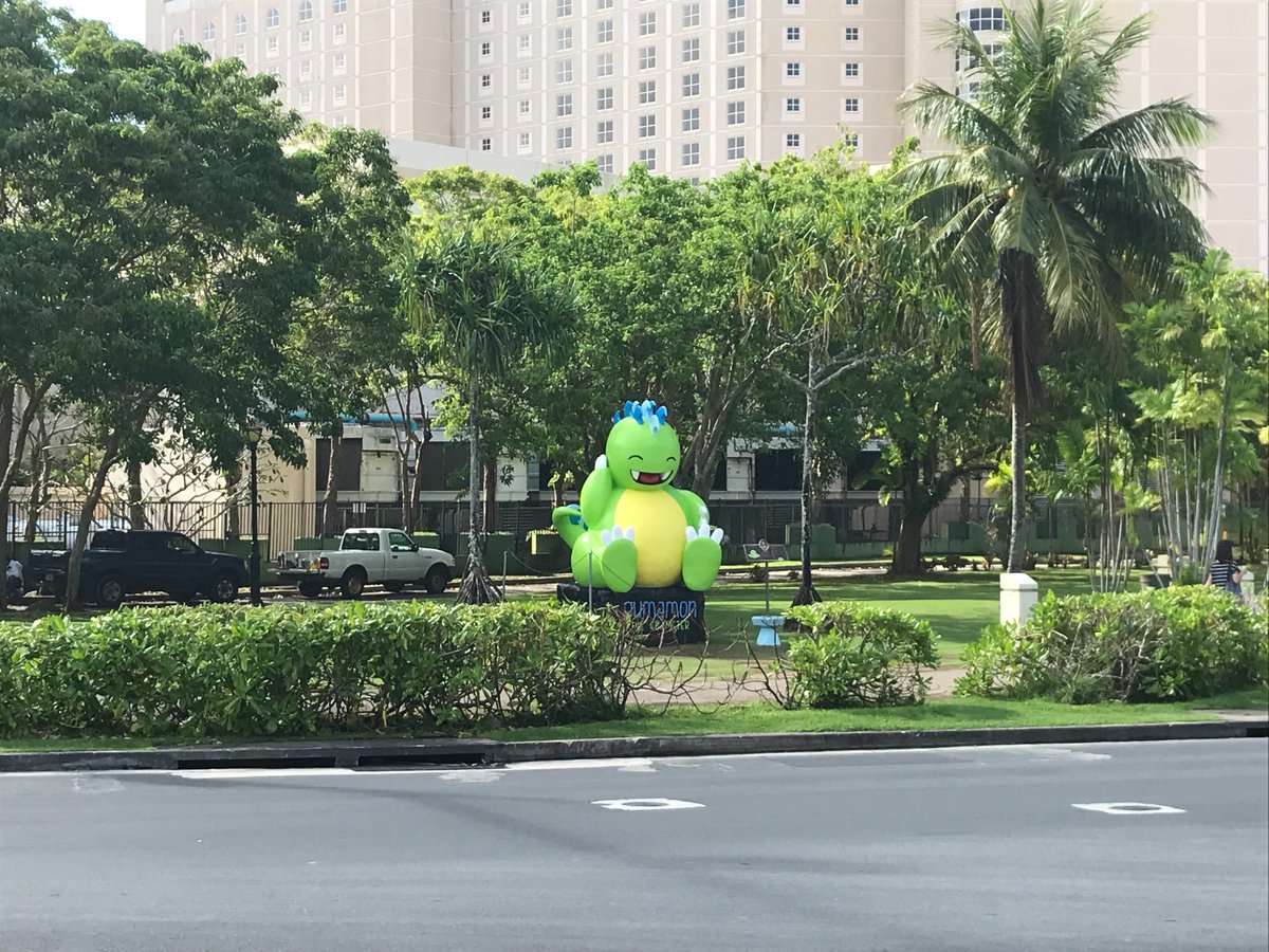 putonputon2014's tweet photo. #グアムジラ 改め #グマモン。
#グアム
#Guam
#Guamzilla
#Gumamon https://t.co/YDmb5eXrDm