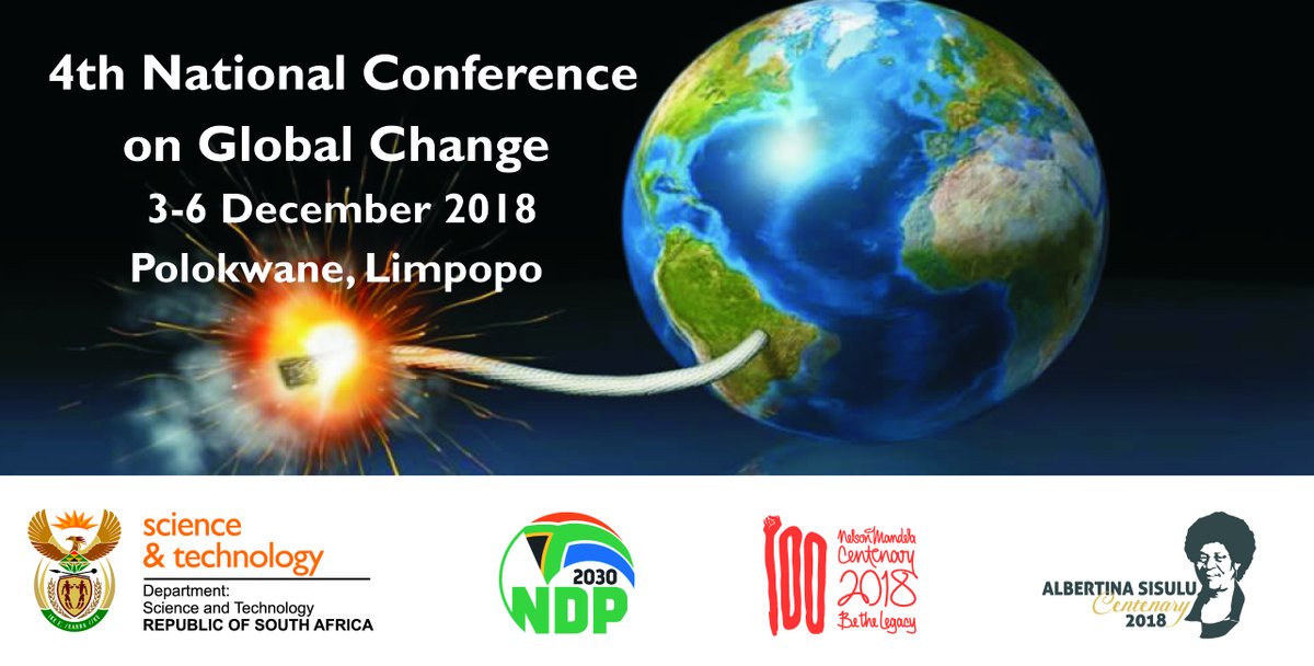 GovernmentZA's tweet photo. Good morning South Africa. Today Minister of Science and Technology @mmKubayiNgubane addresses official opening of 4th National Conference on Global Change in Polokwane #GlobalForum2018 https://t.co/JeNyERzHT3 https://t.co/KvebYzNjRI