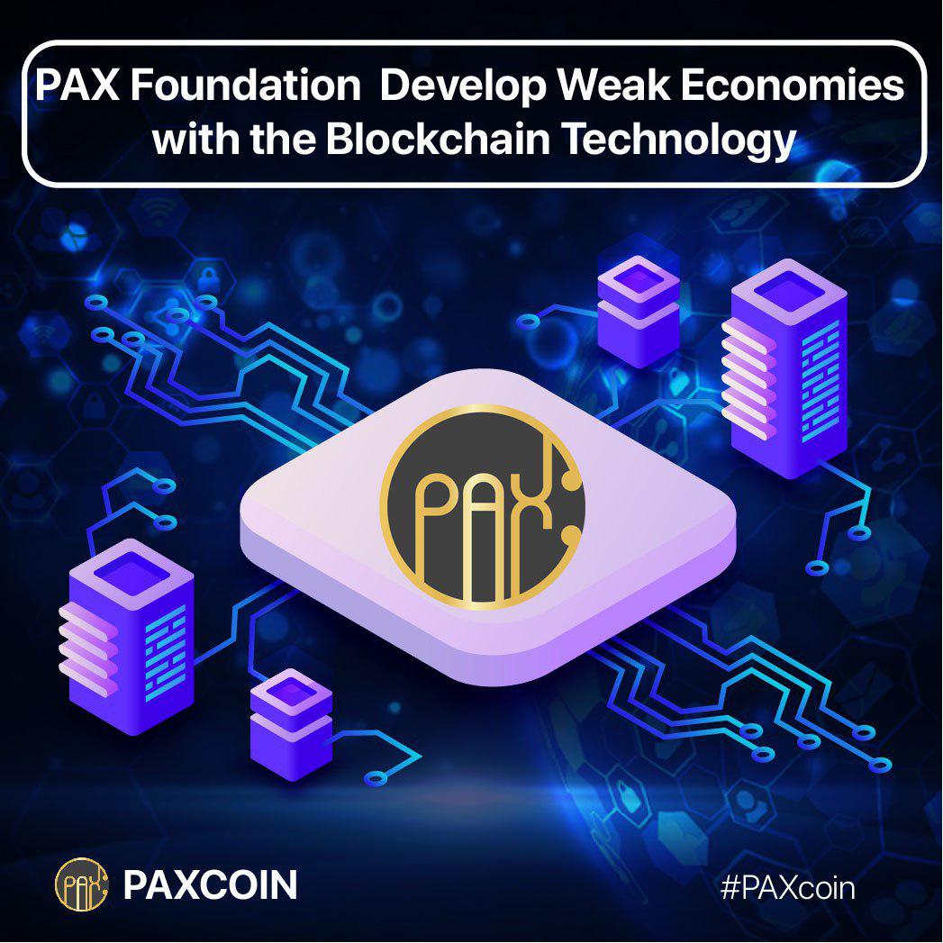 Pax__Coin's tweet photo. PAX Foundation has worked with community experts to support the  effective development of weak economies with the Blockchain Technology. #PAXCOIN #blockchain #currency https://t.co/7cudhUhHll