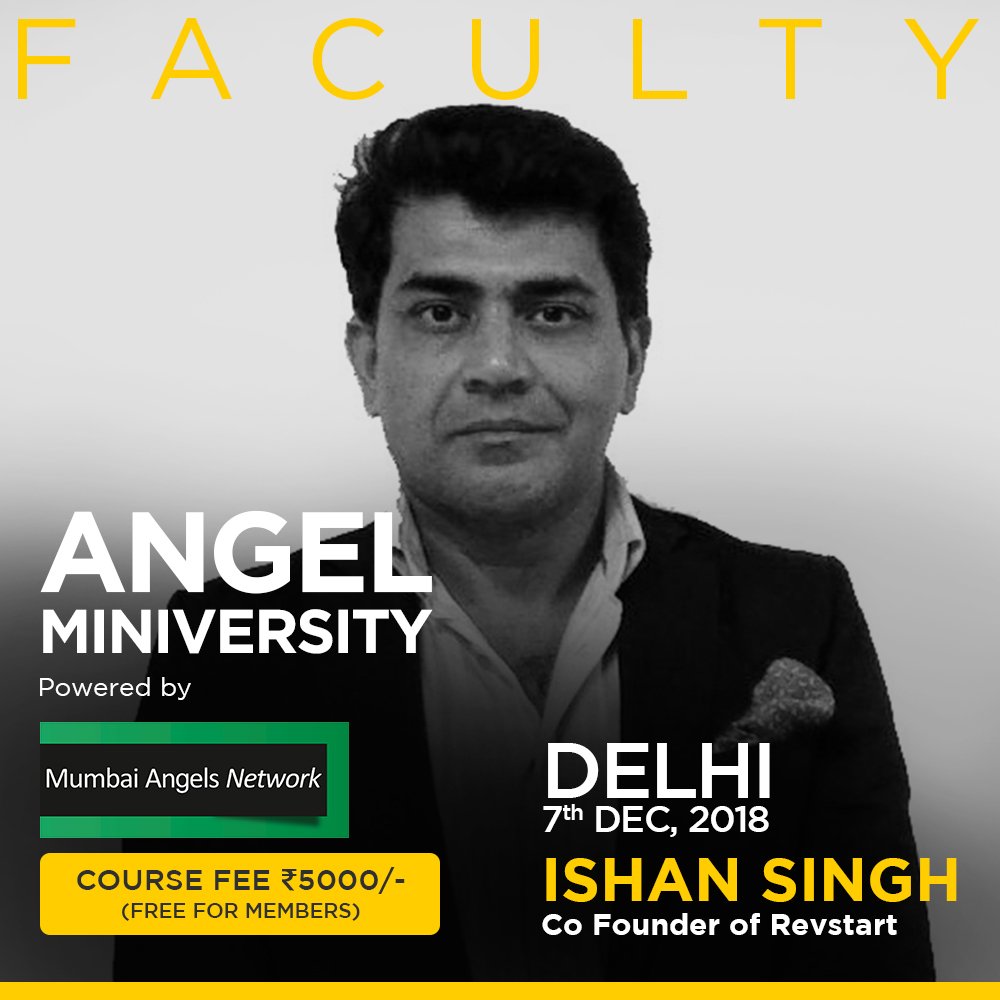 MumbaiAngels's tweet photo. Lessons on Angel Investing from accredited investor Ishan Singh at @MumbaiAngels Network's Angel Miniversity Delhi. 
Register Now: https://t.co/BDZsWG0hxp      #miniversity #mumbaiangels #termsheet #exits #startup #entrepreneur #investing #funding #delhi #angelinvesting https://t.co/5kwpEHpYLv