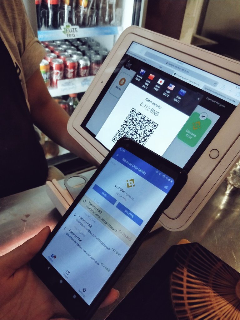 midnight_viola's tweet image. Curry paid🍛😋 with $BNB in my @TrustWalletApp #cryptolunch #TravelbyBit