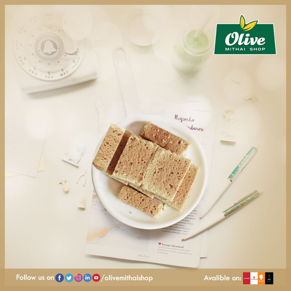olivemithaishop's tweet photo. If You Like Mysore Pak You Will Love OliveMysore Pak!
Order Now
Olive Web - https://t.co/FEkYq2Wnmn
Zomato - https://t.co/vfk9FAgFue
Swiggy - https://t.co/jWTcM9up7F
FoodPanda - https://t.co/oWY4x4XojS
Uber Eats - https://t.co/ns6tPbIZQz
#OliveMithaiShop #OliveSweets #Mysorepak https://t.co/8bx9ASIxjc