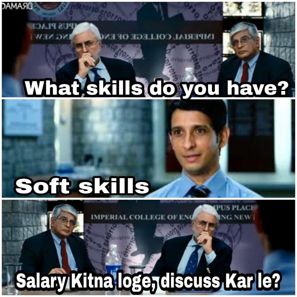EduBeads_Learn's tweet photo. #memetime #3idiots #rajurastogi #softskills #training #allprofession #allagegroup #confidenceboost #edubeadsinstituteoflearning https://t.co/9ulHW43TWr