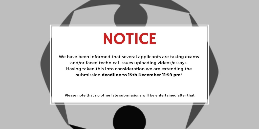 CPLFellows's tweet photo. For those who have had issues or exams, we have some good news!
We have taken your request and extended the deadline to 15th December, 2018, 11:59 pm
Apply: https://t.co/S8hw5jBslO
#LeadersofTomorrow #CPL2 https://t.co/UnXIERKv5q