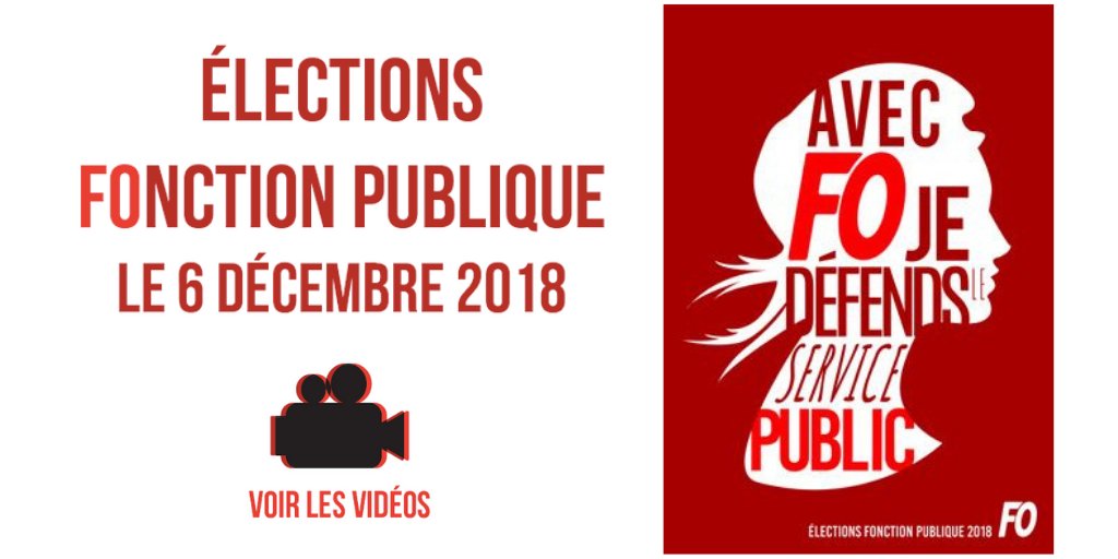 FOCadres's tweet photo. Elections Fonction publique, le 6 décembre : FO mobilisée dans la campagne pour les élections dans les 3 versants de la Fonction publique. Un scrutin pour plus de 5 millions d’agents qui vont élire leurs représentants. #FO #ElectionsFP #6decembre https://t.co/zagaR35NY1 … … https://t.co/osBMMolEI1