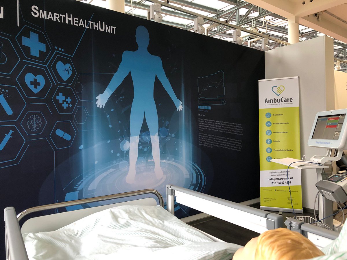 AmbuCareDE's tweet photo. In den #showrooms der @UniklinikAachen und #DocsinClouds ist unser #AmbuCare Rollup angekommen :) https://t.co/dyLcGEbf7z