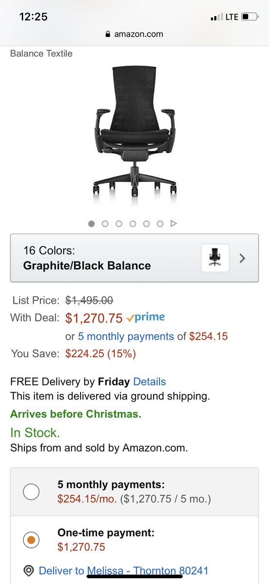 SamuelJNadon's tweet photo. How is this chair really worth this much money. Yeah I get maybe its ergonomically sound, but, really. Give me this chair at more than half this cost. https://t.co/WAwqmXH5sj