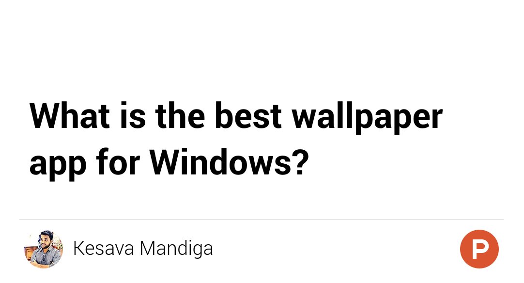 k3sava's tweet image. I asked a question on @ProductHunt

Add your recommendation here: producthunt.com/ask/11790-what…

#WindowsApps #Wallpapers