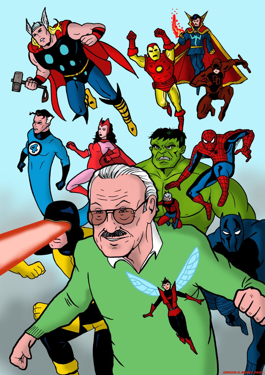 SERGIOGNUNEZ75's tweet photo. Excelsior!!
#stanlee #Marvel #avengers #XMen #fantasticfour #comics #kriptoheroe
https://t.co/Cw3nmdgDWi https://t.co/T1JEqcibyv