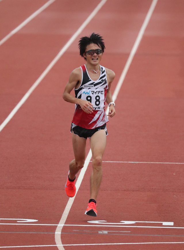 M Kawaguchi 福岡国際マラソン １３位 窪田忍選手 トヨタ自動車 ２時間１３分０２秒