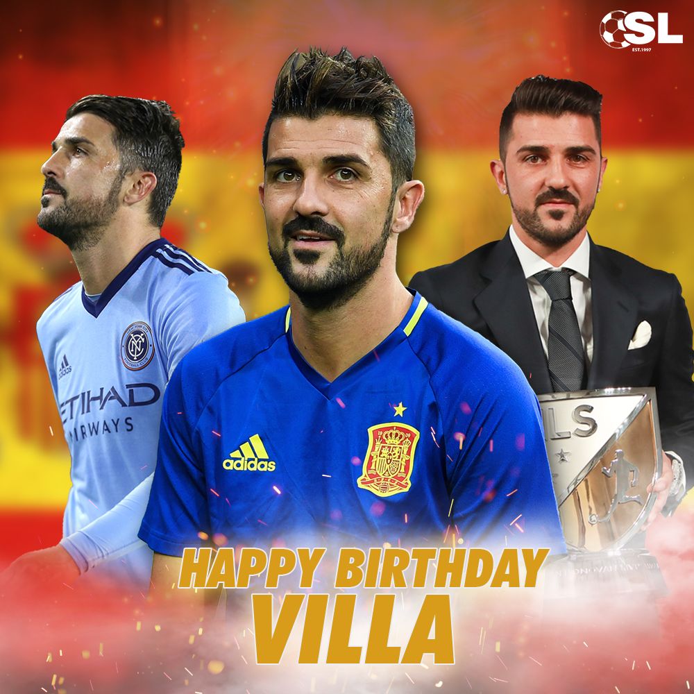  | Happy Birthday to 2010 FIFA World Cup winner, David Villa!   