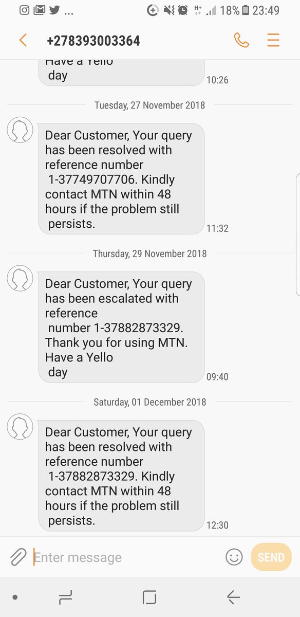 Ice_Izo's tweet image. Dear @MTNza Even today I have still not received my 2x 1GB data after these two frustrating encounters and back and forths. 
I can understand why you call yourself #bozzaNetwork when all I got is bullying. 
My first call to recharge was 24th Nov, the 4days later. Still nothing.