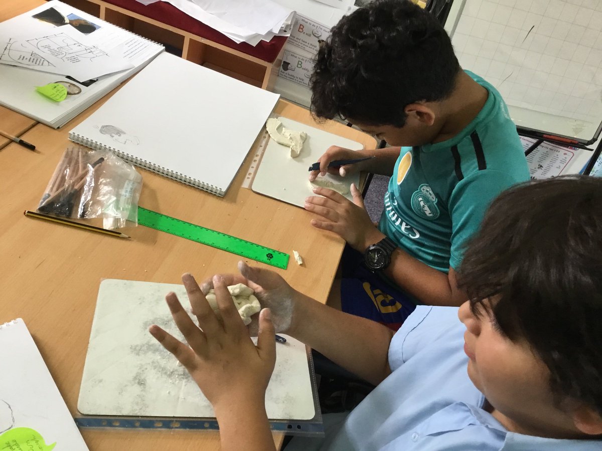 BSMuscatY6's tweet photo. Year 6 enjoying using clay and exploring making different textures #20thcenturyart #design #creativity #cameos #lovelearning https://t.co/ACt9ElqiVl