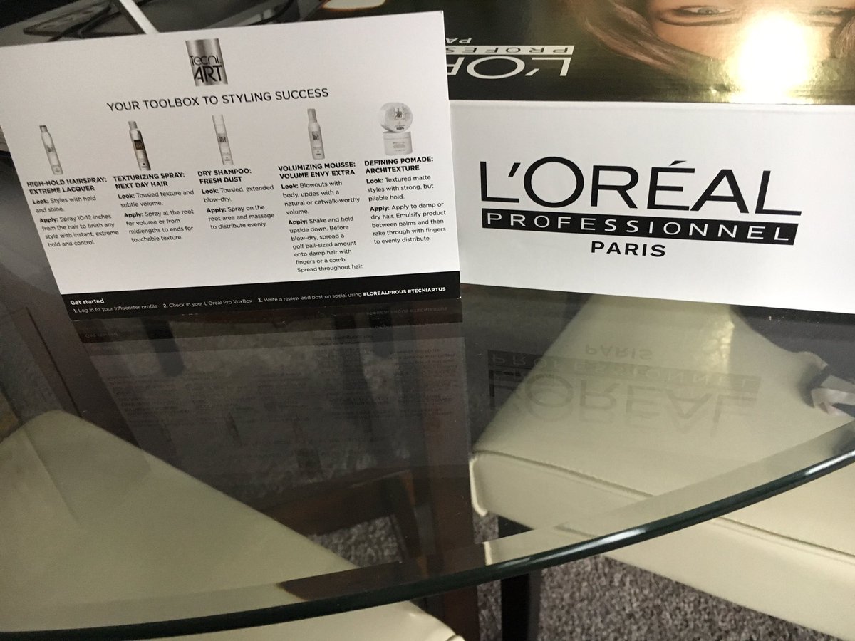 YetAnothaReview's tweet photo. #lorealprous #tecniartus #contest #complimentary @lorealpro @Influenster https://t.co/ggKtobDMHH