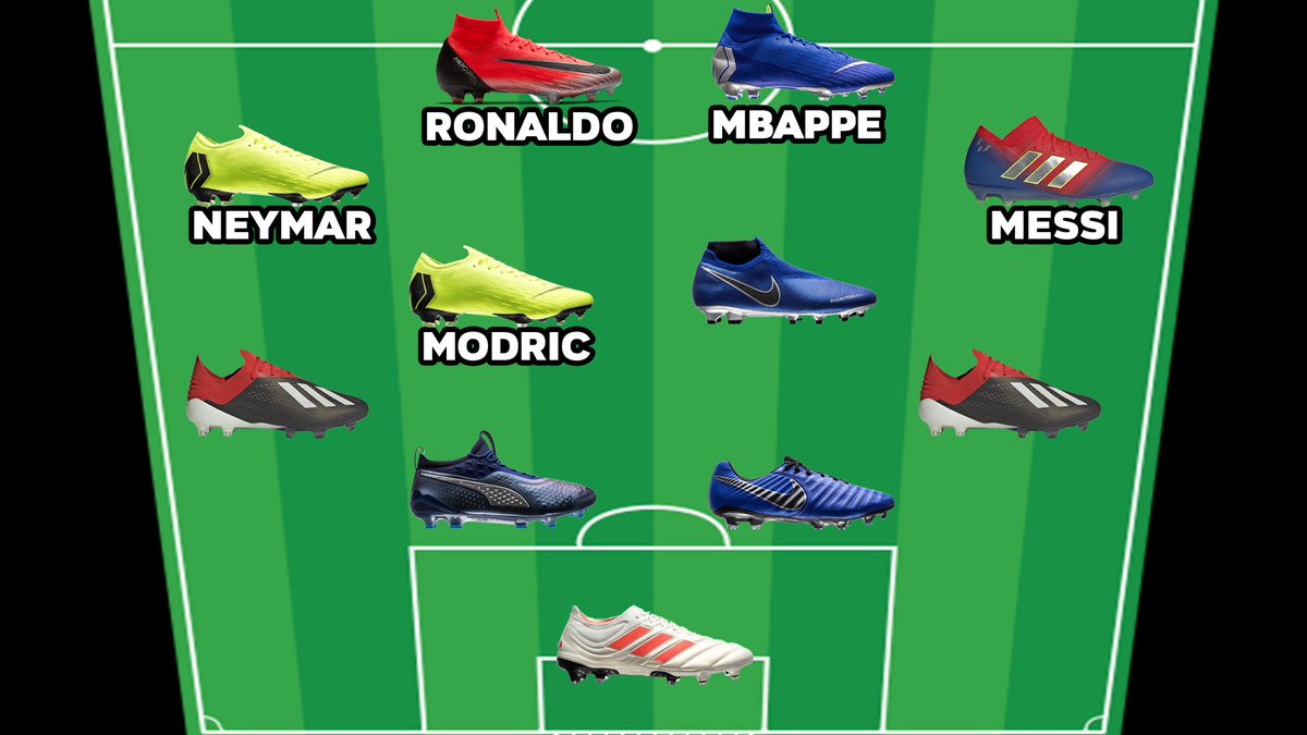 football players boots 2018