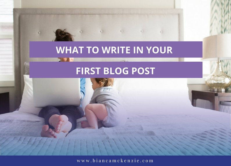 What to write in your first blog post goo.gl/mZs2jp #Business #SocialMedia #Marketing